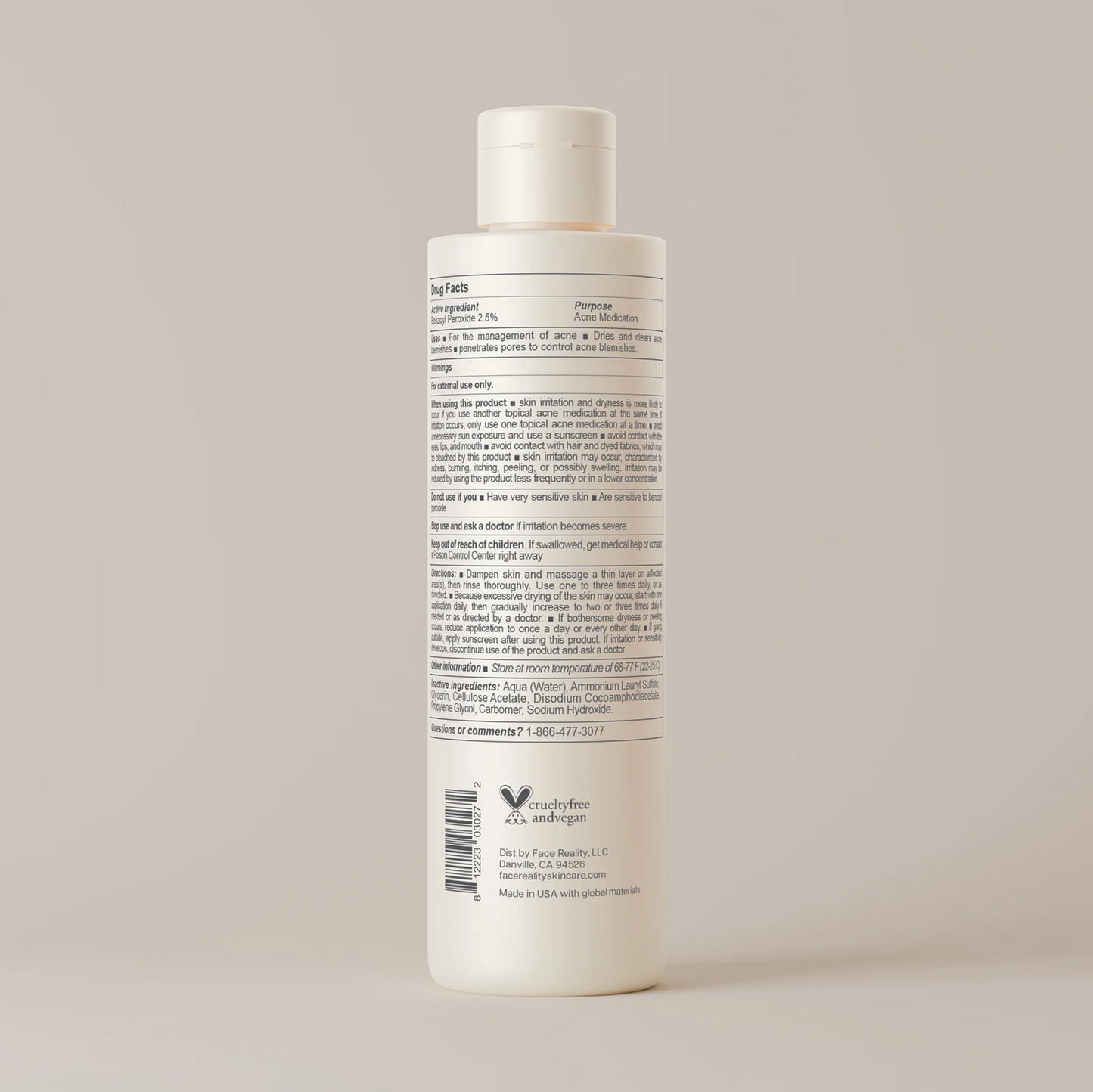 Face Reality Acne Face & Body Scrub