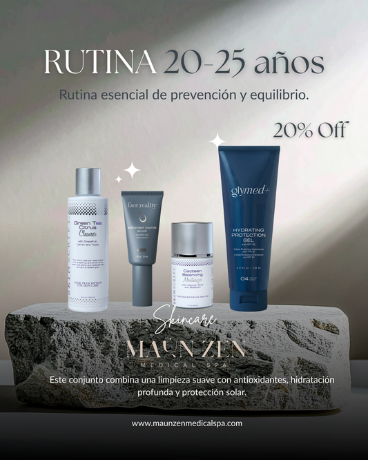 20-25 años: Rutina Esencial de Prevención y Equilibrio