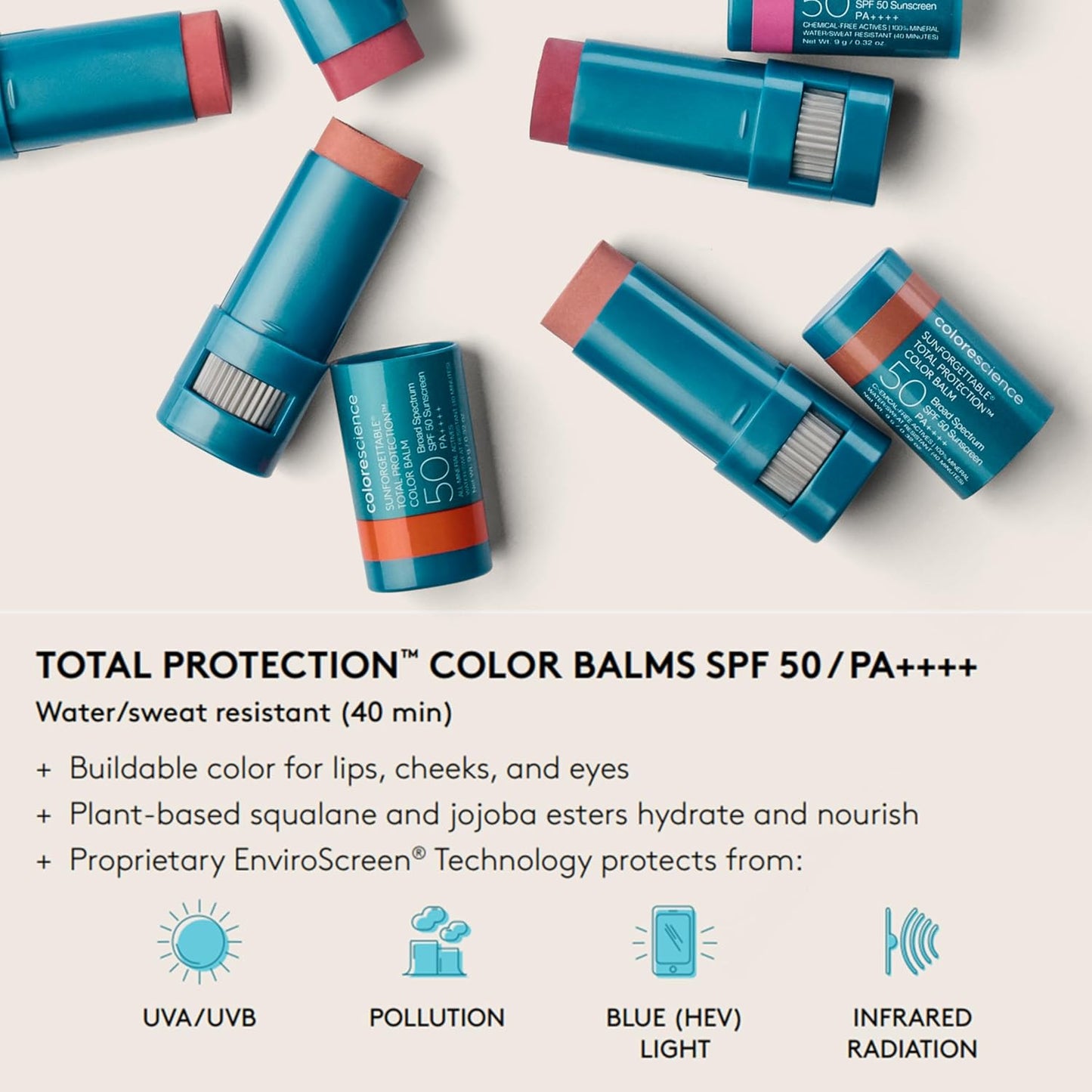 Colorescience Sunforgettable® Total Protection® Color Balm SPF 50