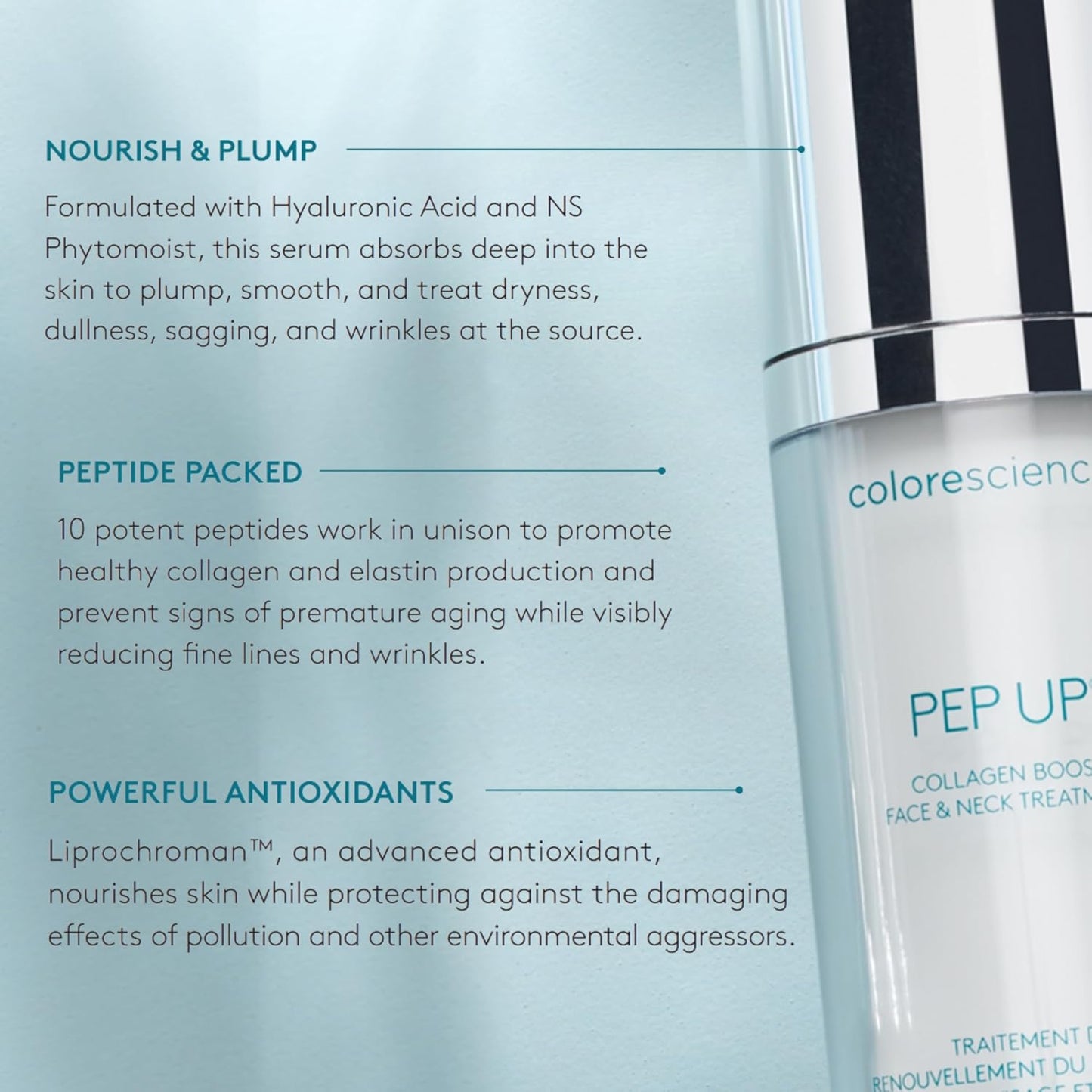 Colorescience Pep Up® Collagen Boost Face & Neck Serum