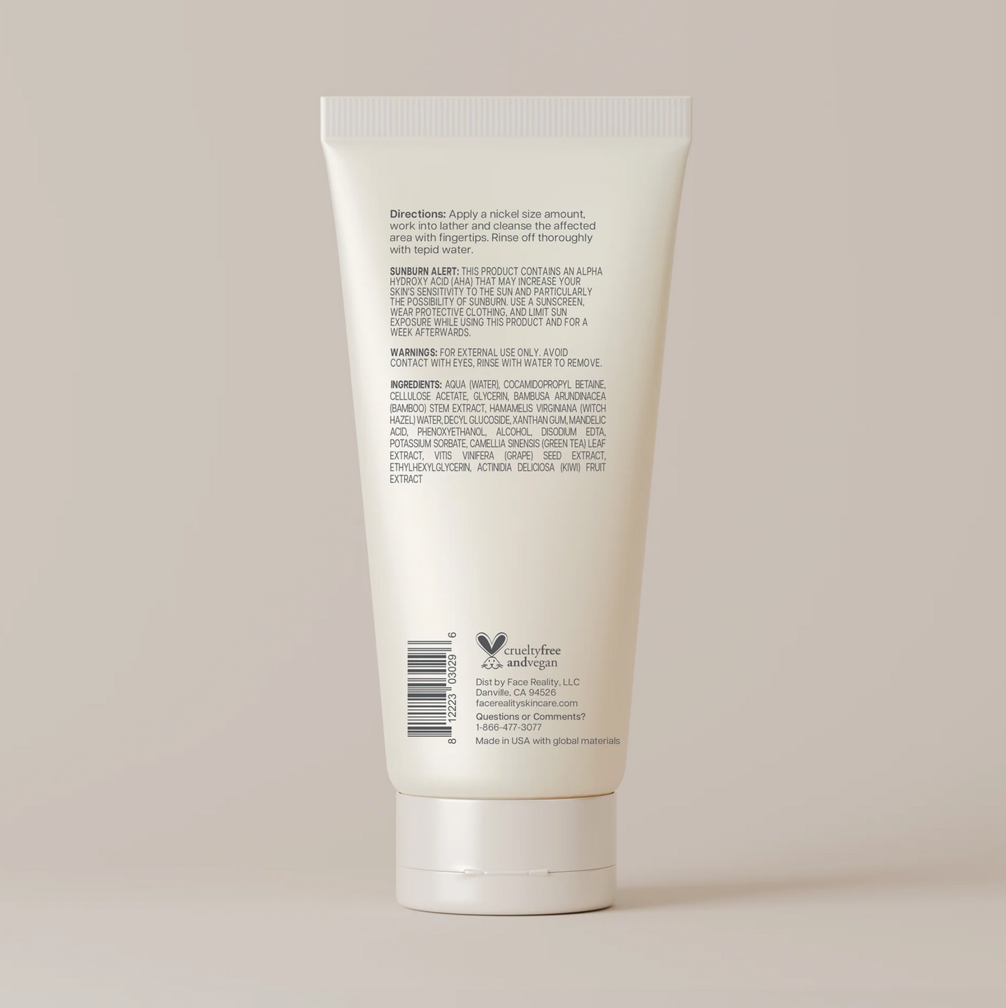 Face Reality L-Mandelic Face & Body Scrub