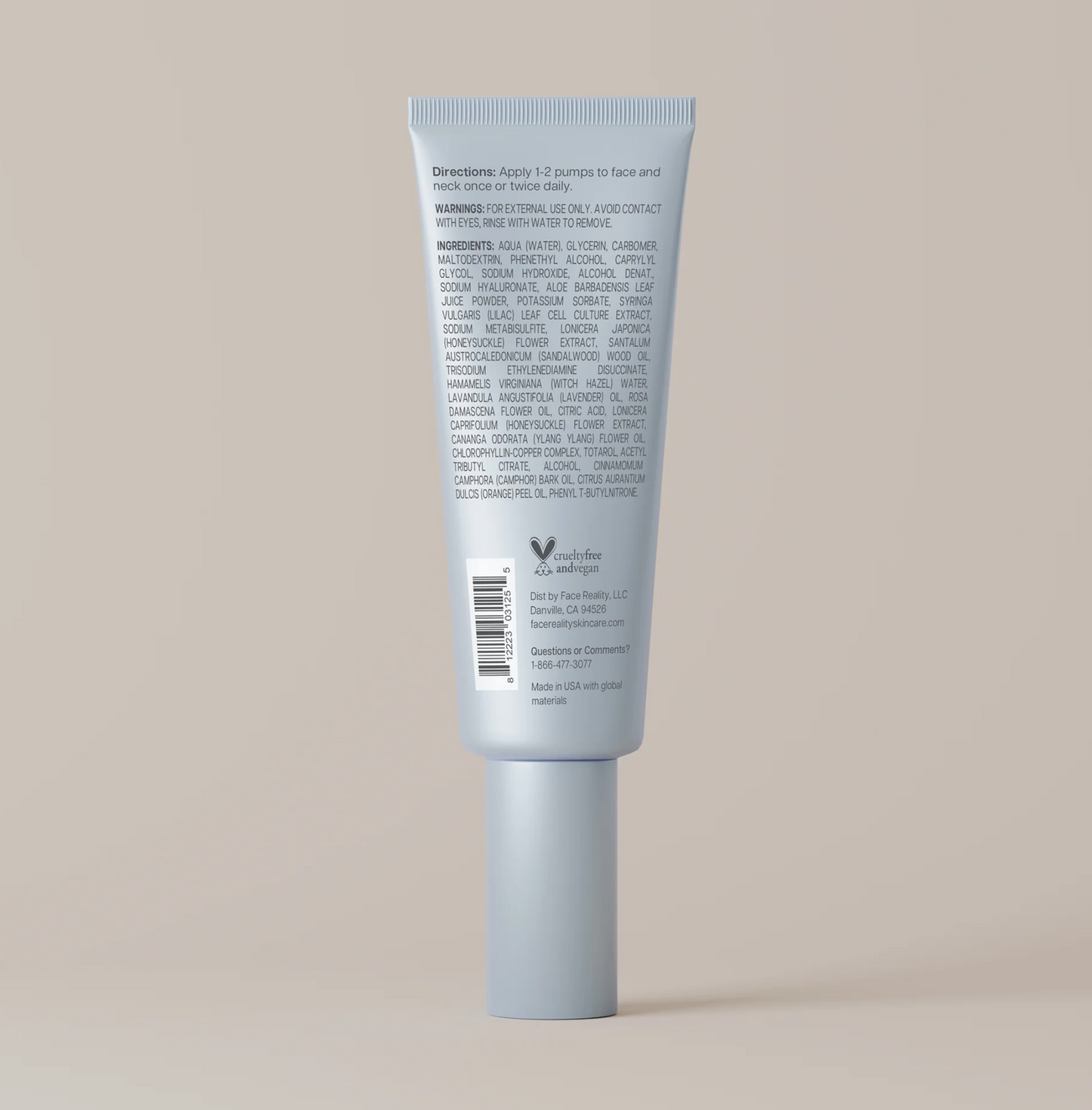 Face Reality Hydrabalance Gel