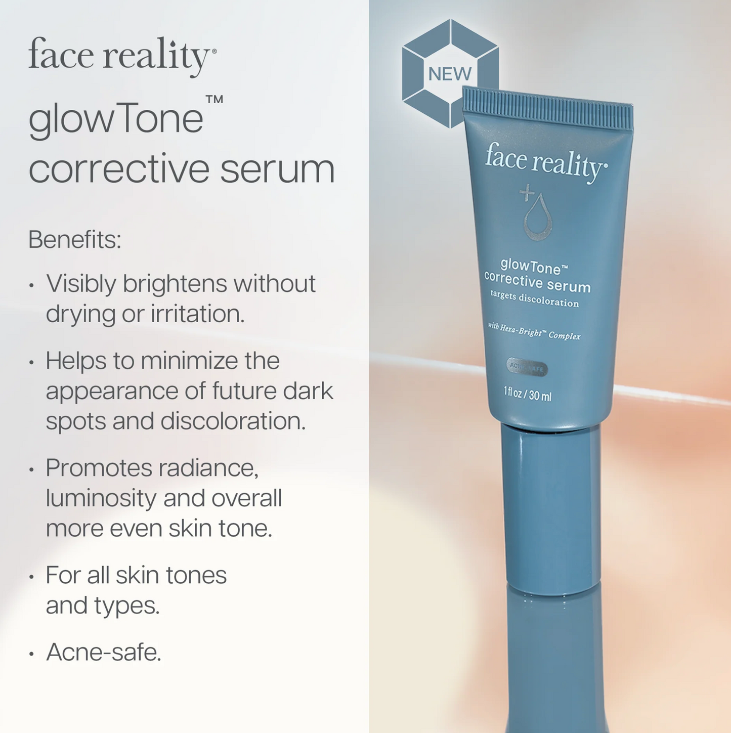 Face Reality Glow Tone Corrective Serum