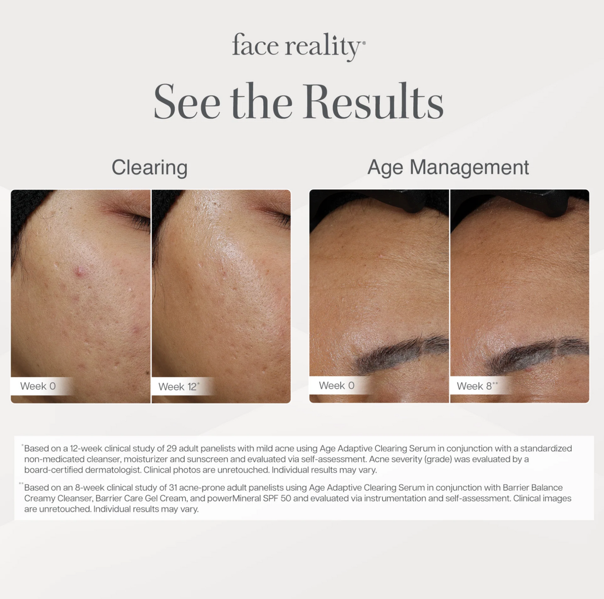 Face Reality Age Adaptive Clearing Serum