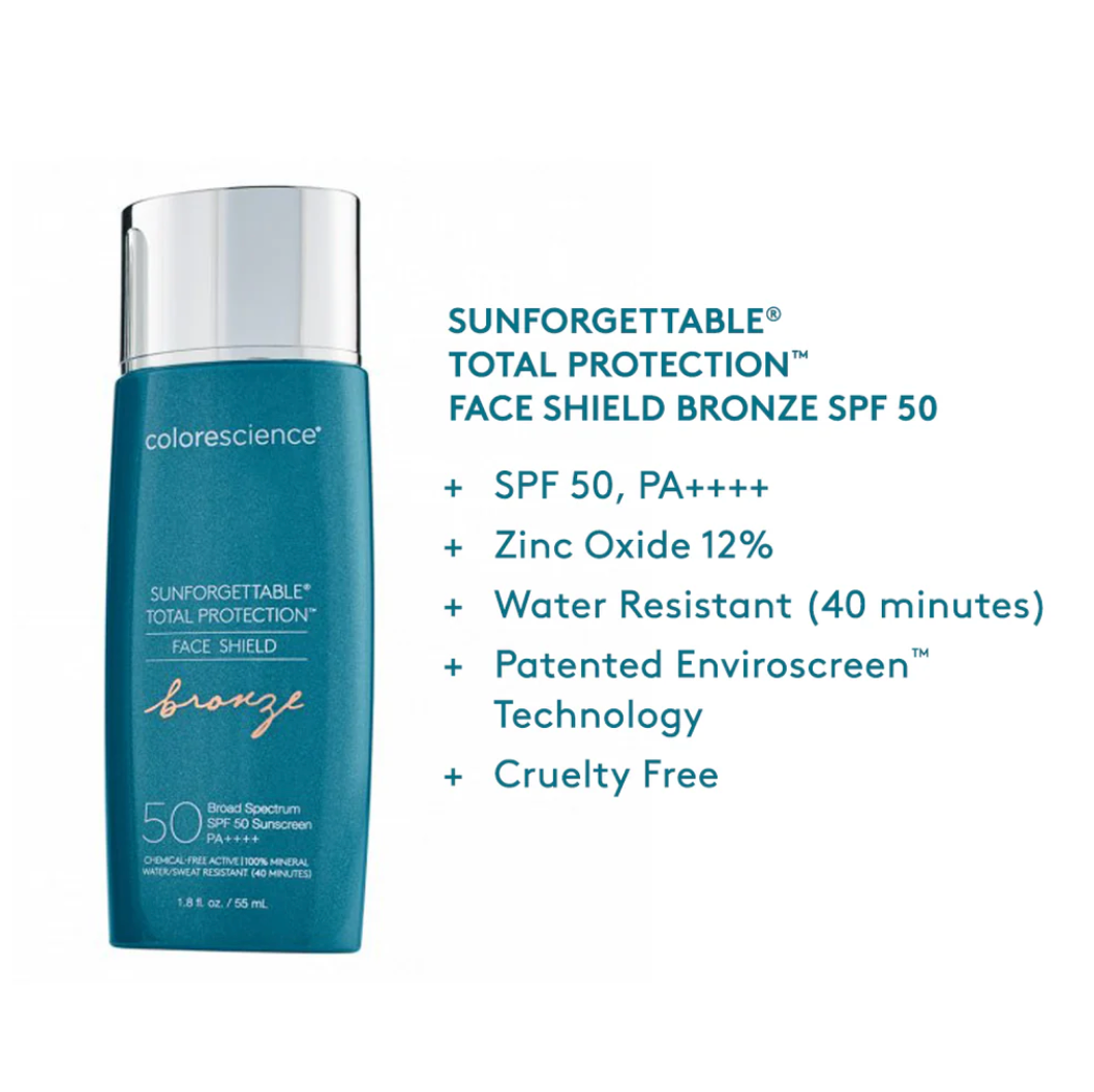 Colorescience Sunforgettable Total Protection Face Shield Bronze SPF